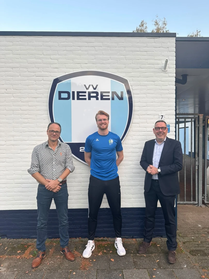 Sportstuif Dieren en VV Dieren bekrachtigen samenwerking