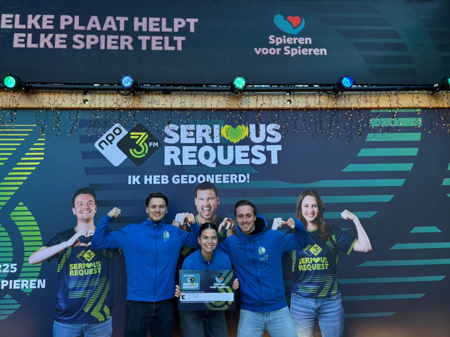 Geld opgehaald voor serious request