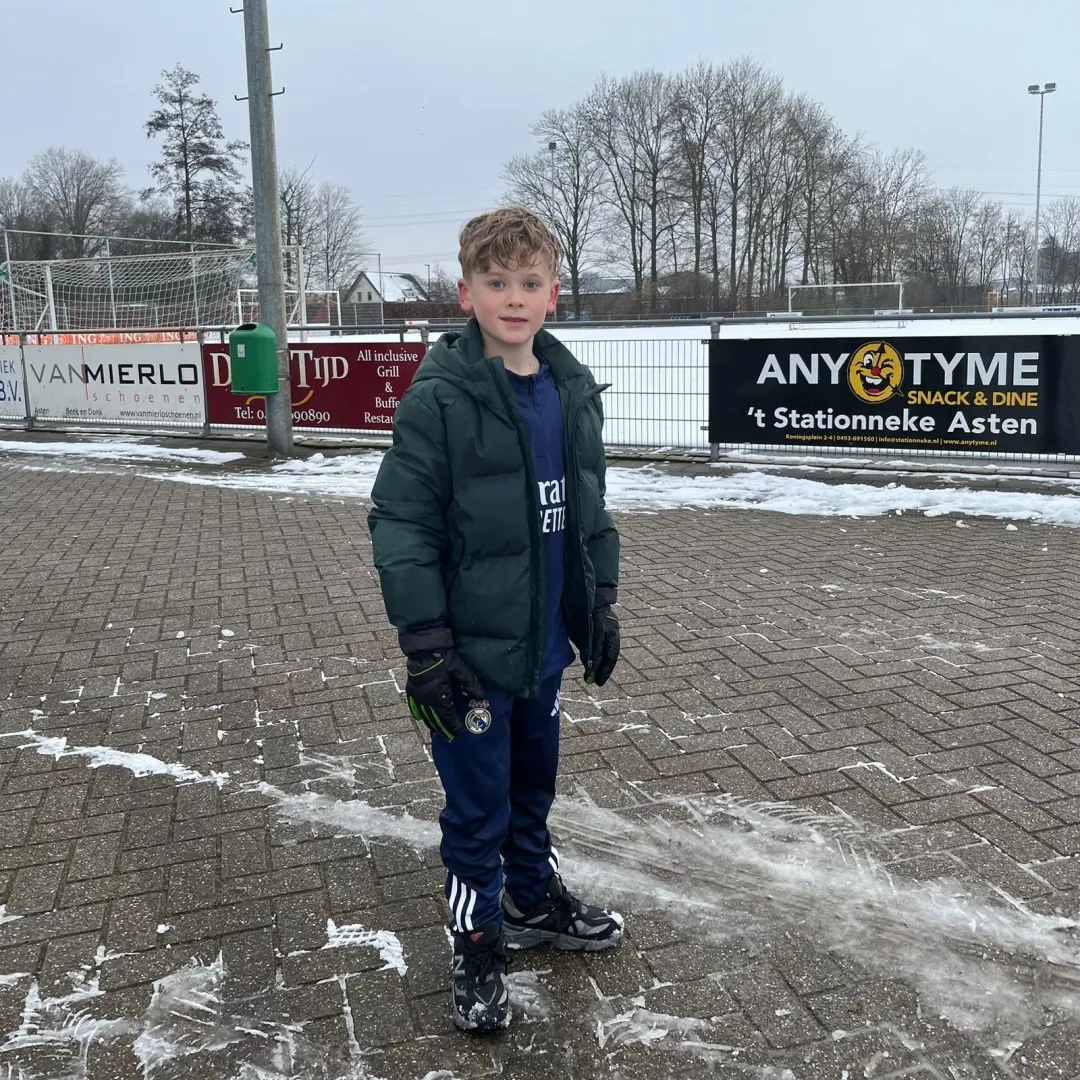 Spelen in de sneeuw!