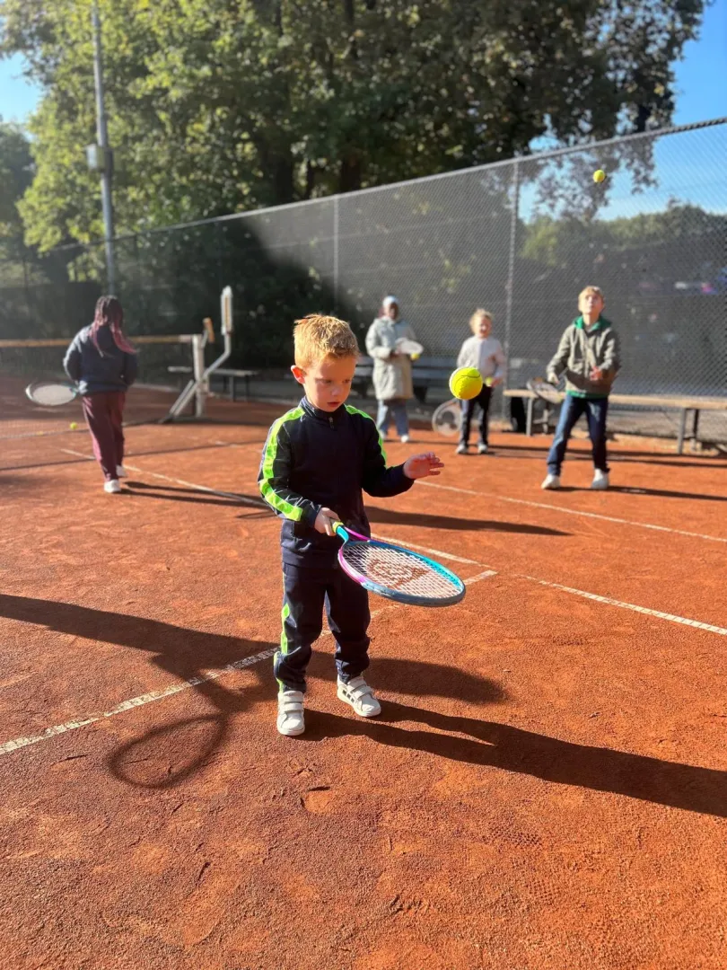 Tennis clinic, bso Sportstuif